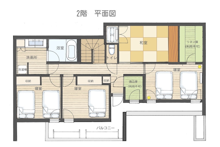 2階平面図