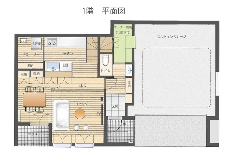 1階平面図