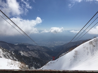 冬の駒ケ岳ロ－プウェイ