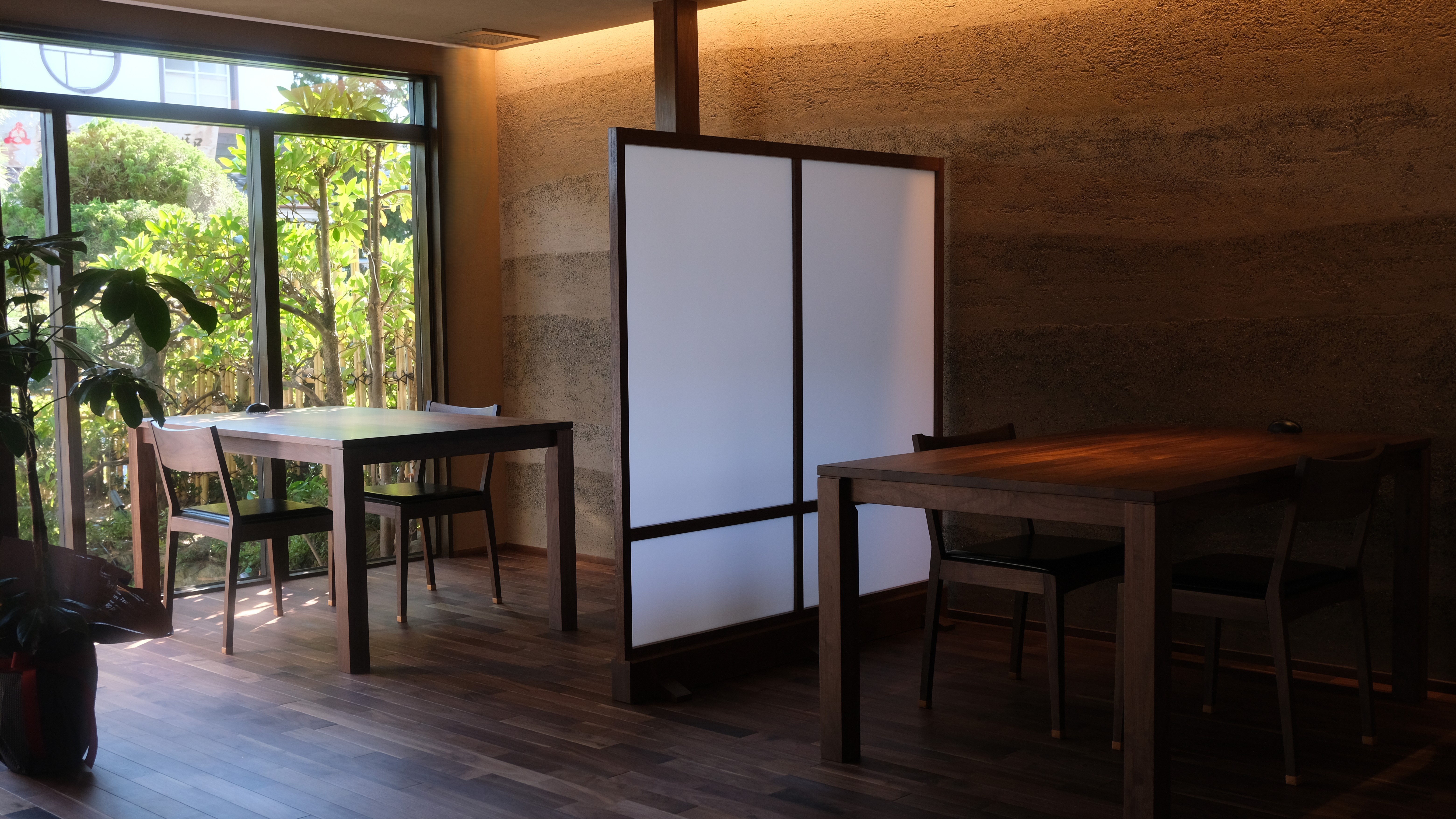 【お食事処「泰山木」】2025年夏に新設した4組限定のダイニングでゆったりとした食事時間を。