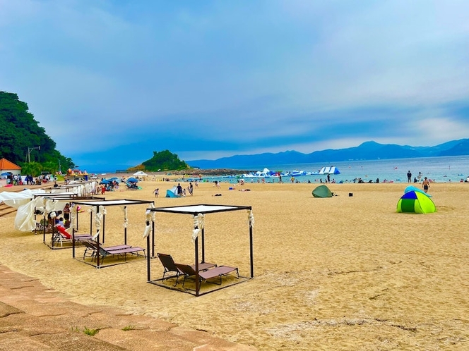 長崎で一番人気の伊王島ビーチ コスタ・デル・ソル