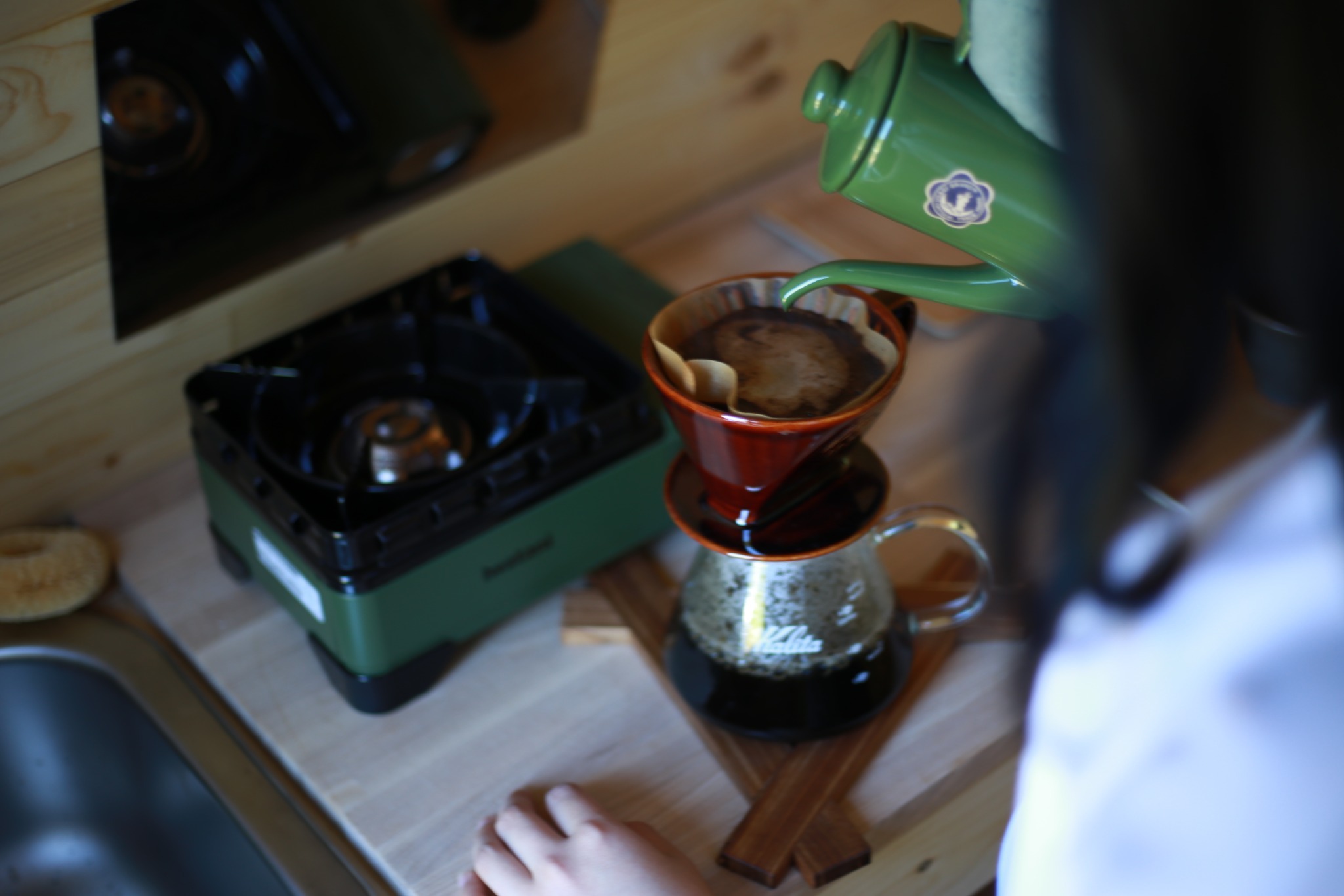 朝はまったりコーヒーを淹れて