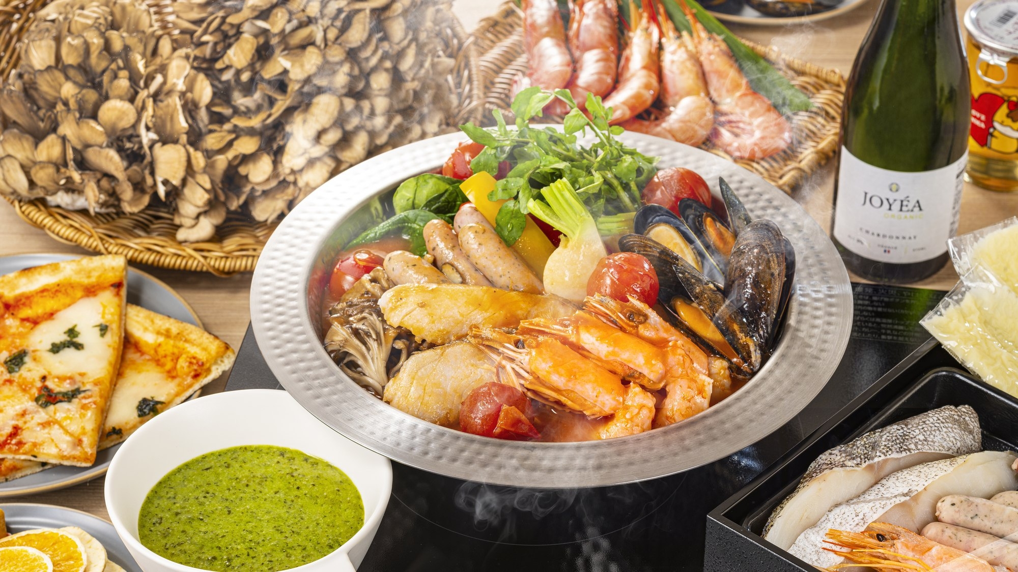 【夕朝付】地元の食材にこだわった選べるお食事！プライベート空間で愉しむ贅沢な休日＜8名分＞