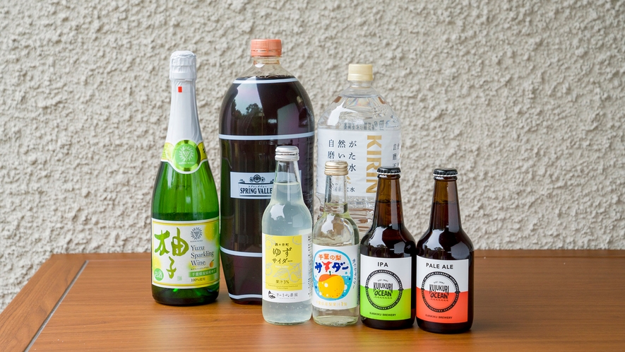 【A棟】ミニバーのドリンク類(季節や仕入れによって内容変更となることがあります)