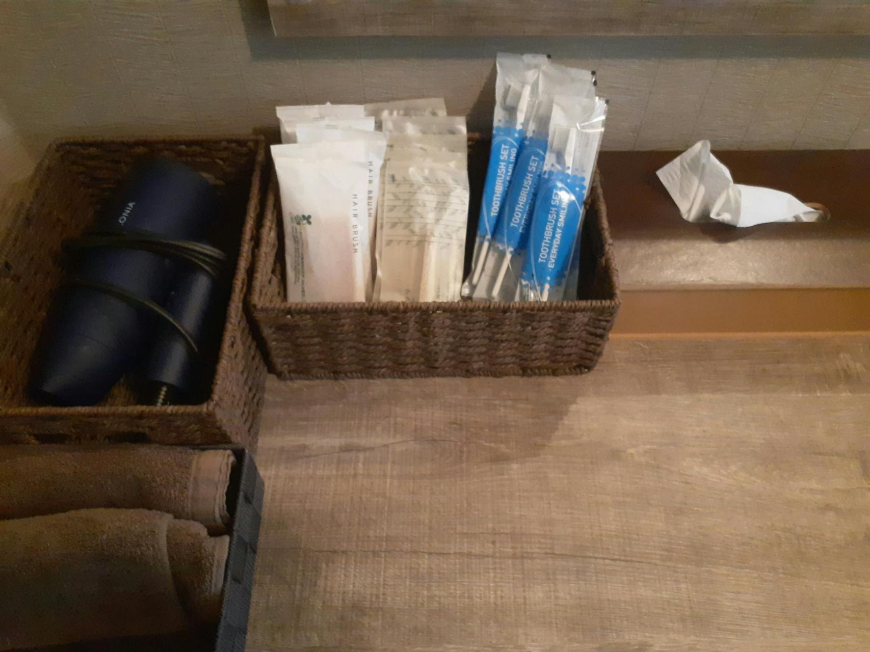 無料アメニティ