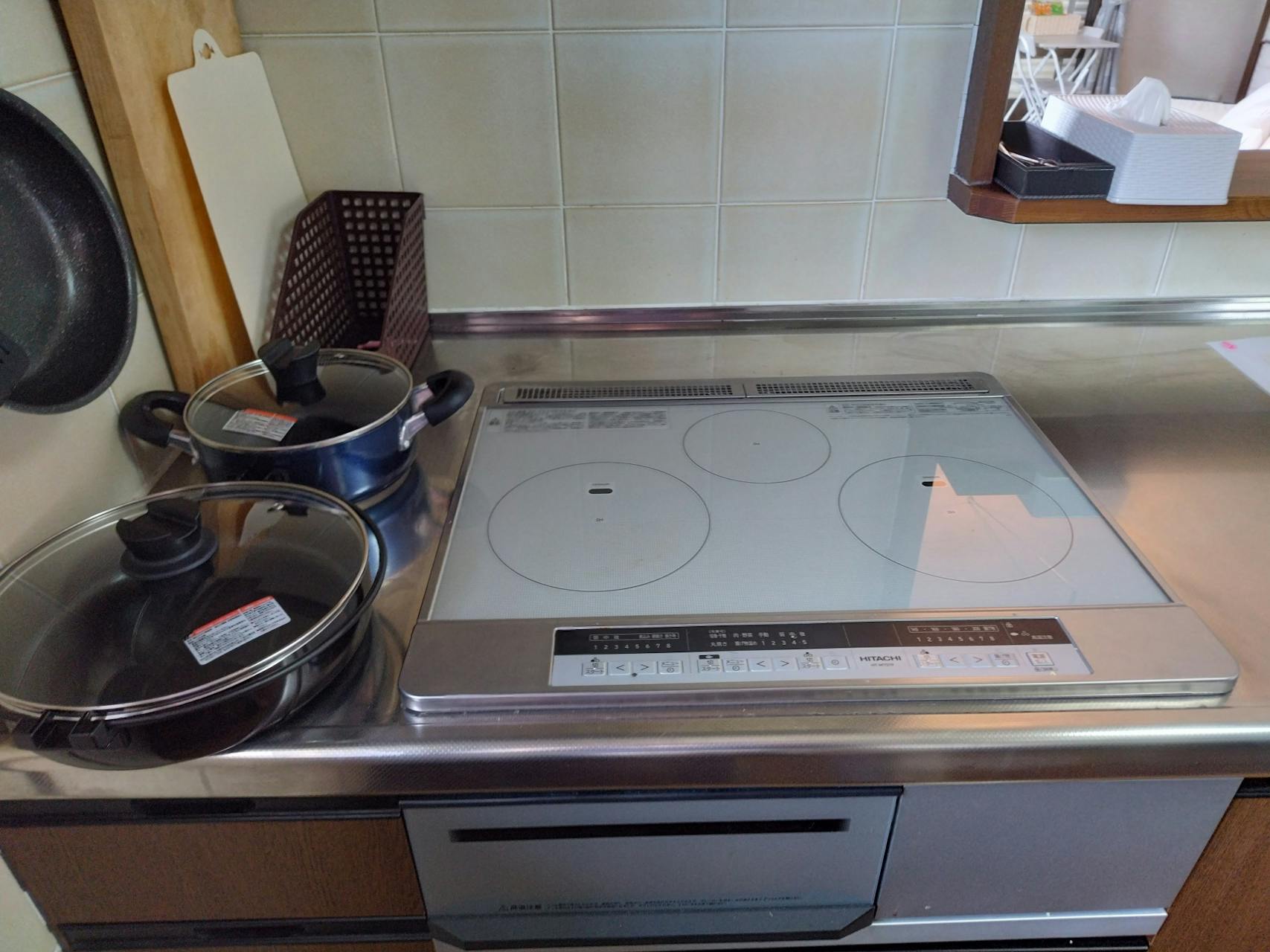 IHで火は使用しません