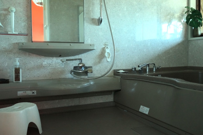 温泉も使える3階のお風呂は、衣類乾燥機能つき [3F]