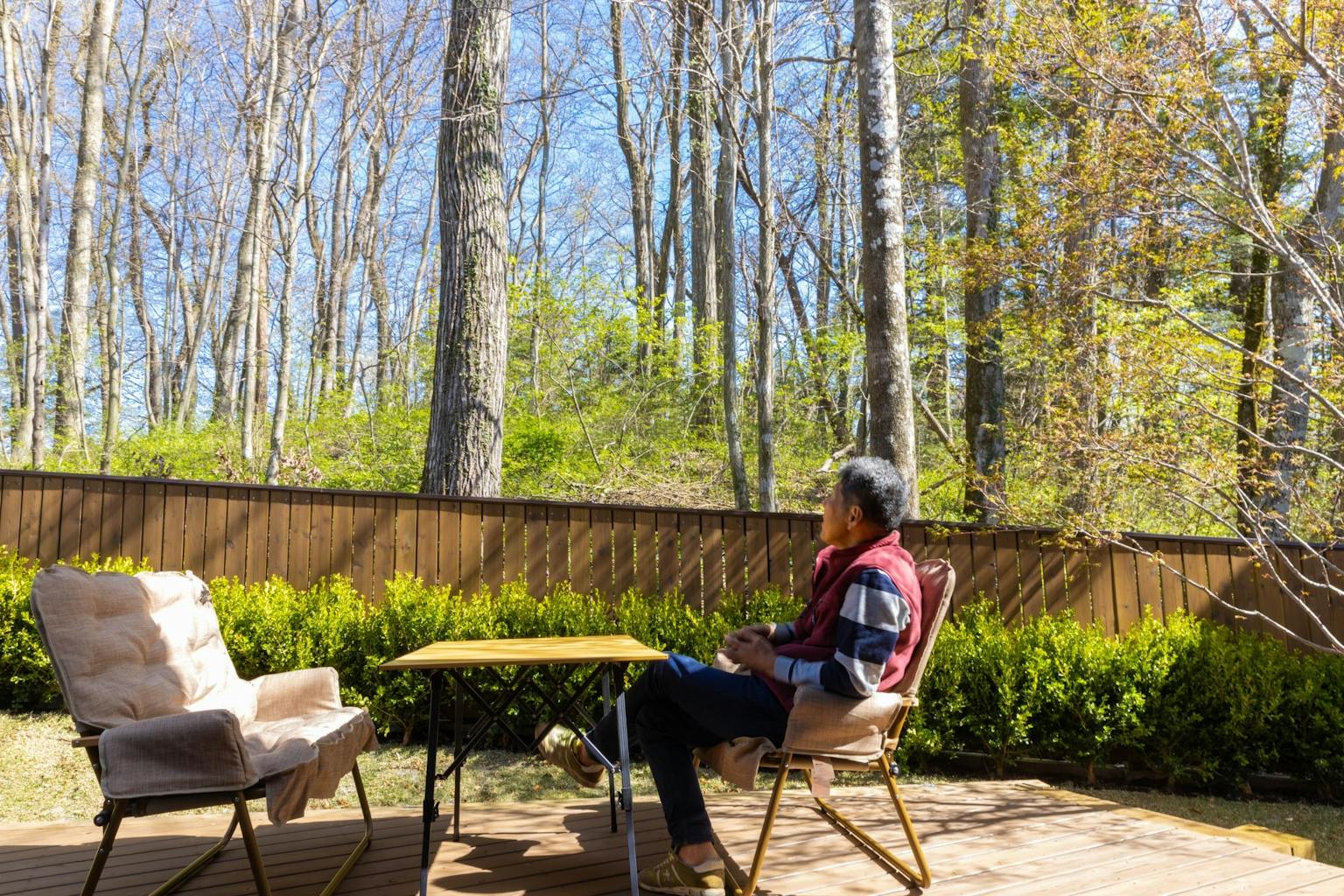 Lenz　ウッドデッキ