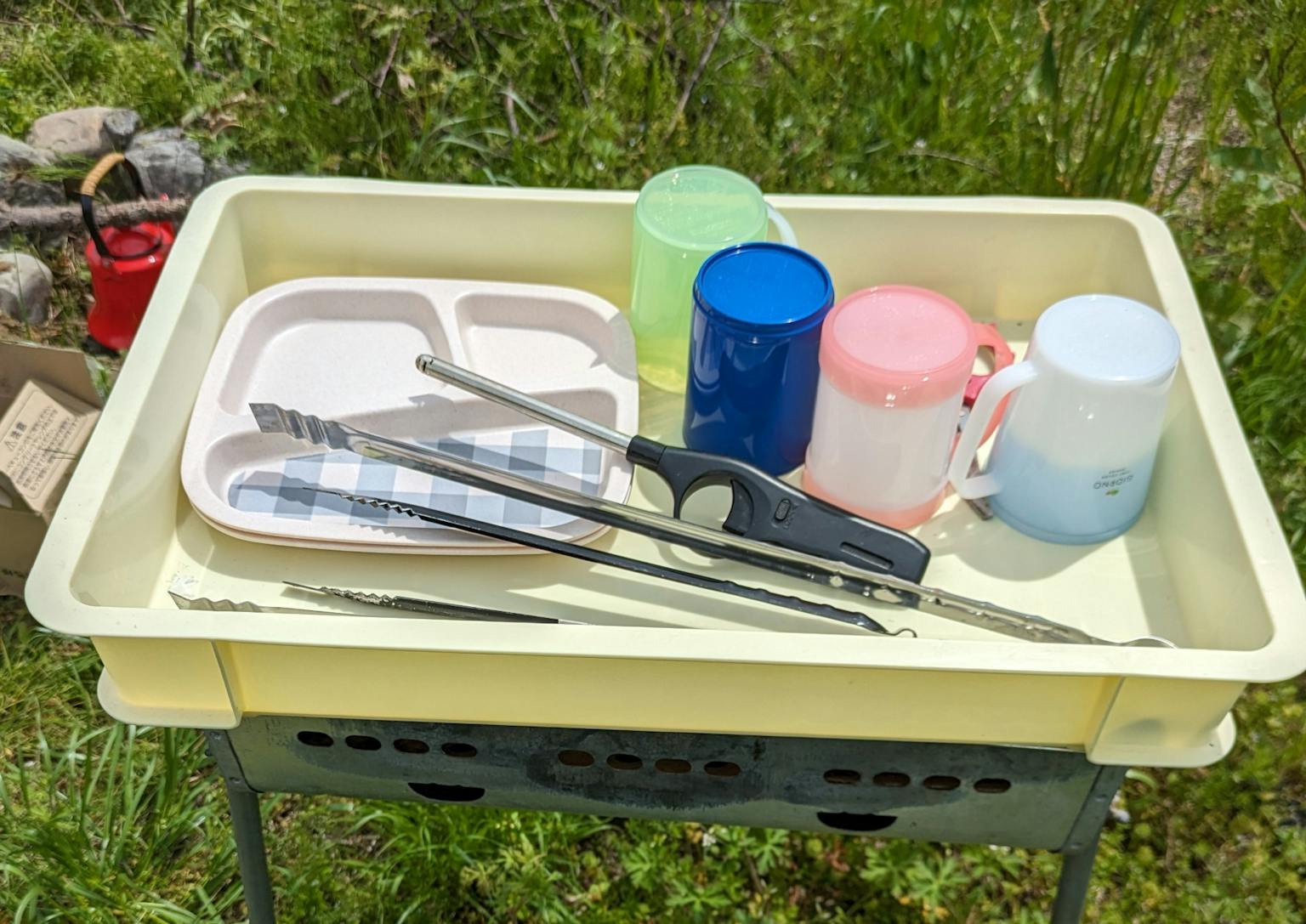 BBQ道具（宿内の食器類もお使いいただけます）
