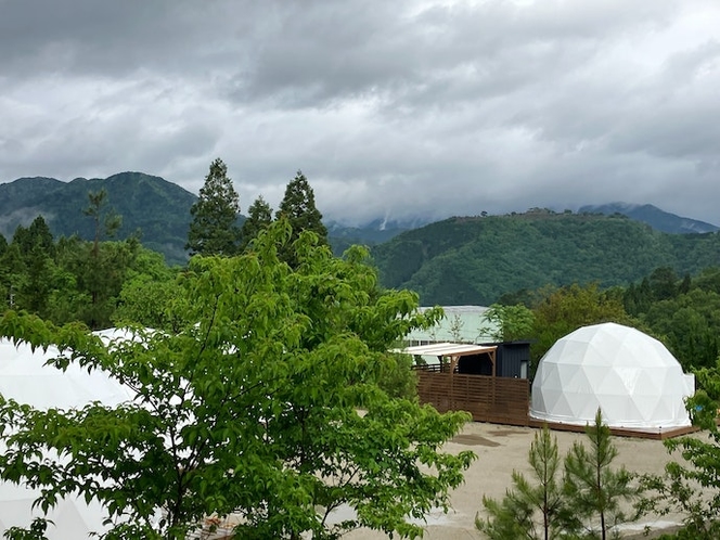 目の前には「天空の城 竹田城跡」