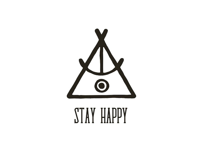 ・【ロゴ】南阿蘇STAY HAPPYのオリジナルロゴ