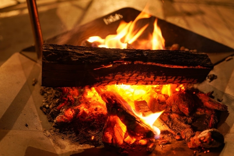 焚き火、BBQコンロ無料レンタル