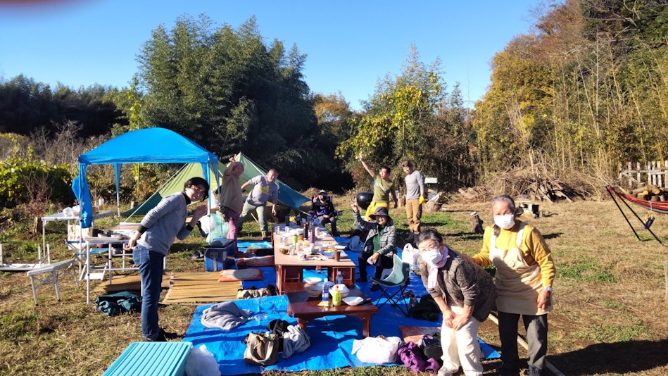 おやじのやってるキャンプ場、秋収穫祭!