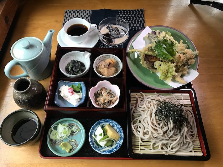 そば御膳夕食