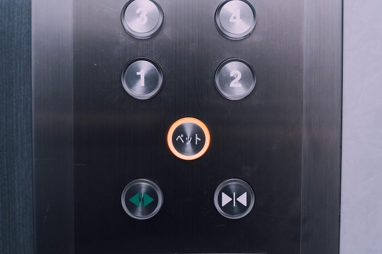 エレベーターもペット仕様