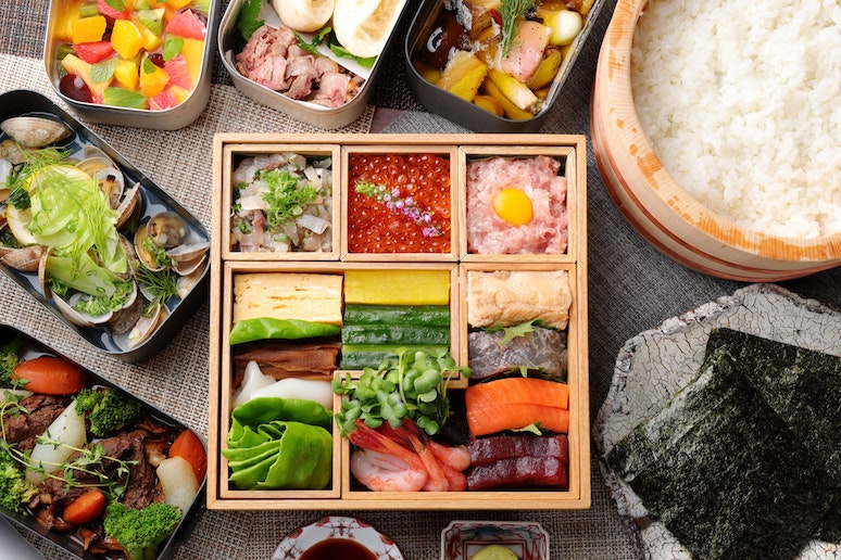 夕食(手巻き寿司+メスティン)