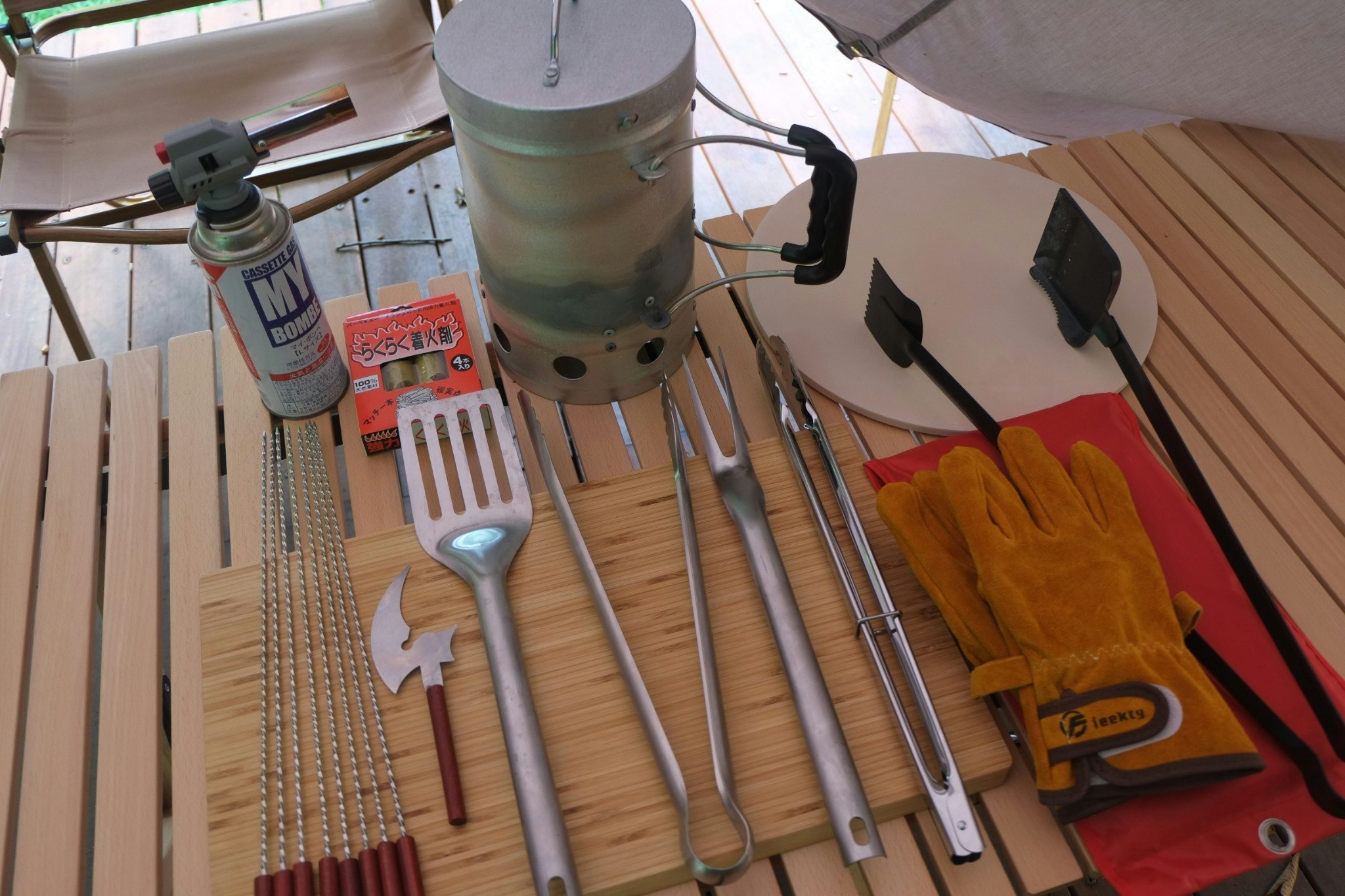 BBQ用の備品になります、ビザストーンもございます