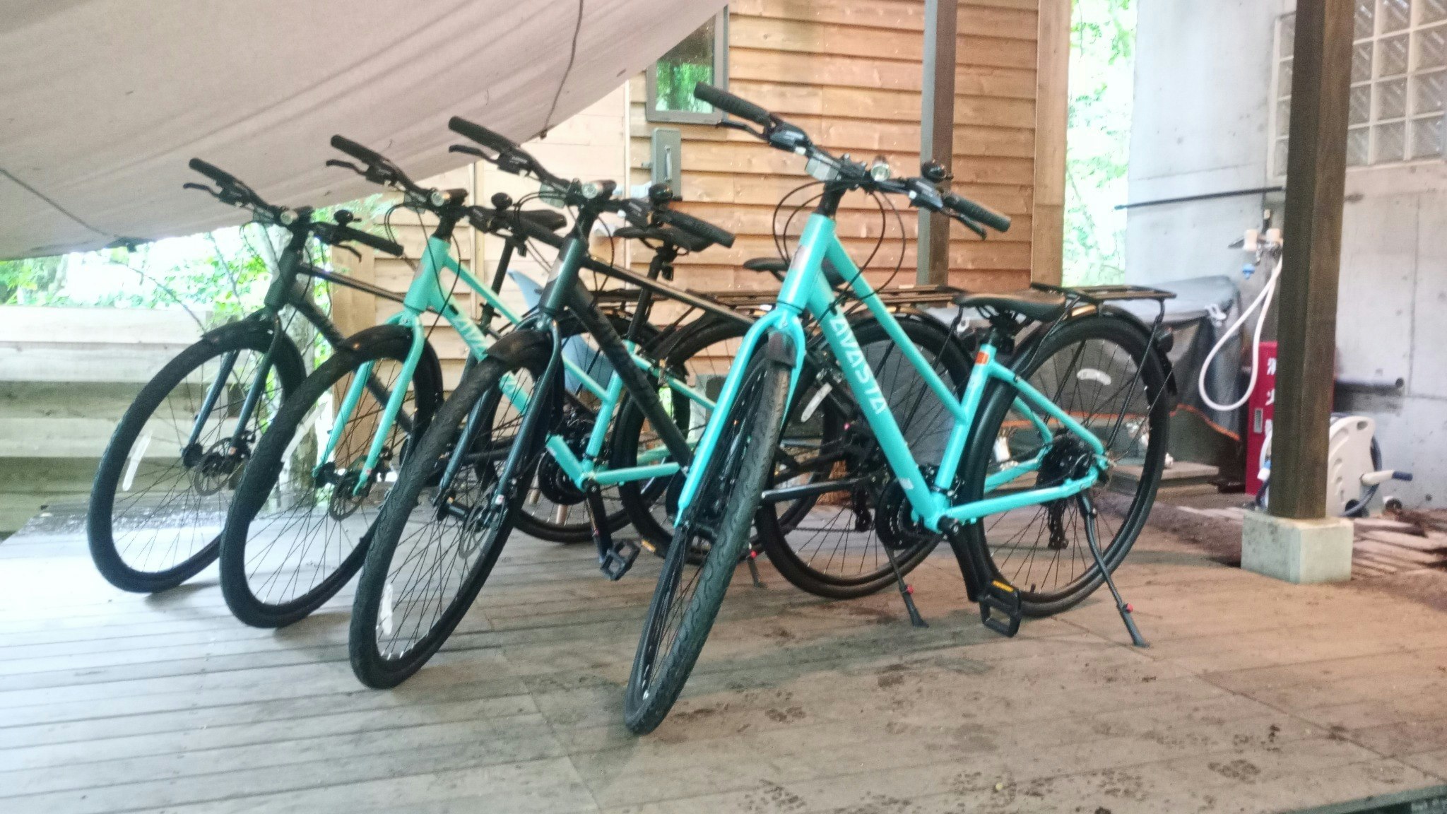 クロスバイク✕4台　お一人様１コインでご宿泊期間中に利用可能