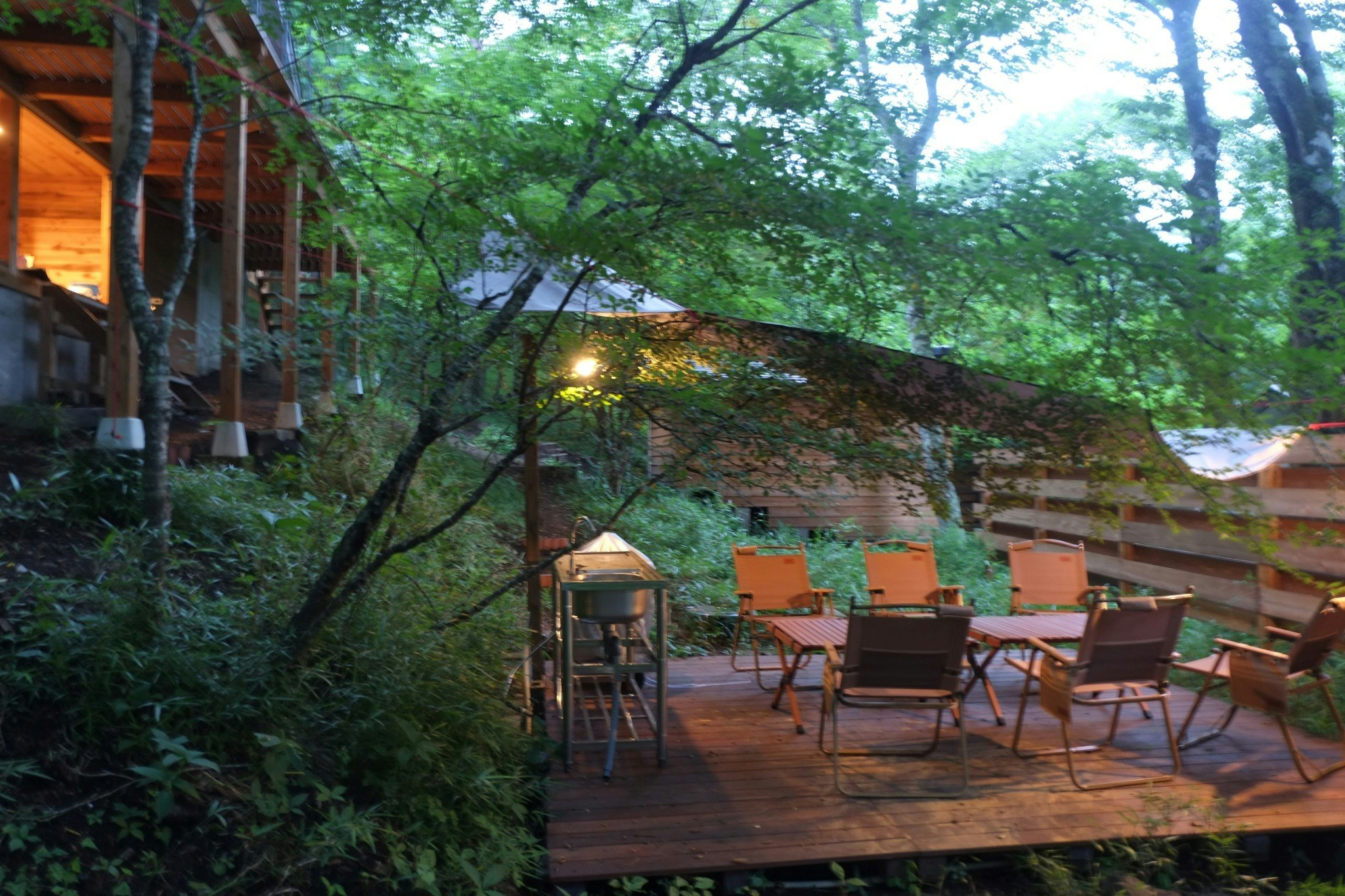 多少の雨なら凌げます