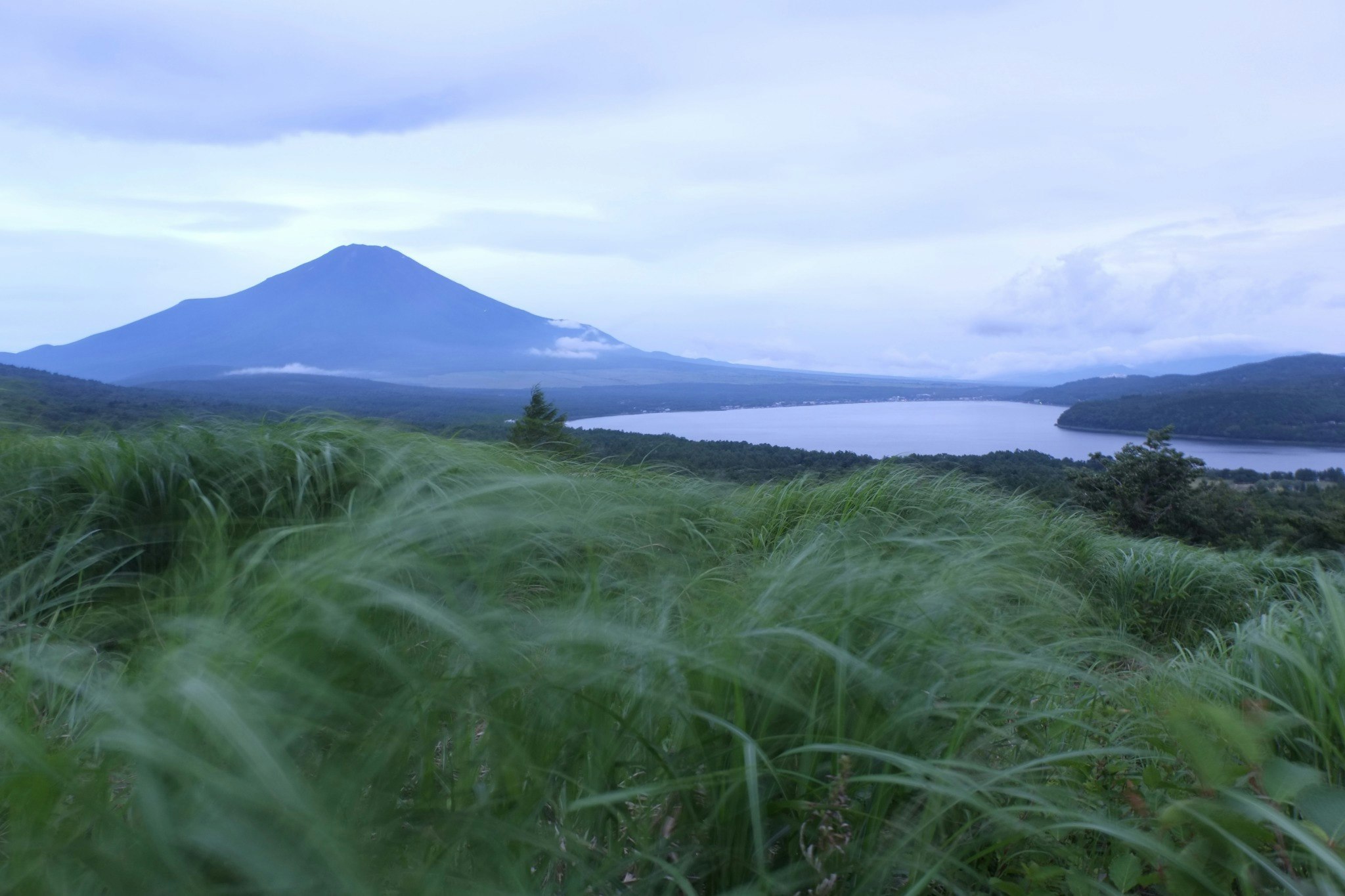 別荘から2.9km、「パノラマ台」からの景色