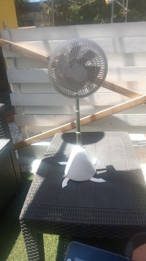 宿泊人数分の無料貸出充電式扇風機