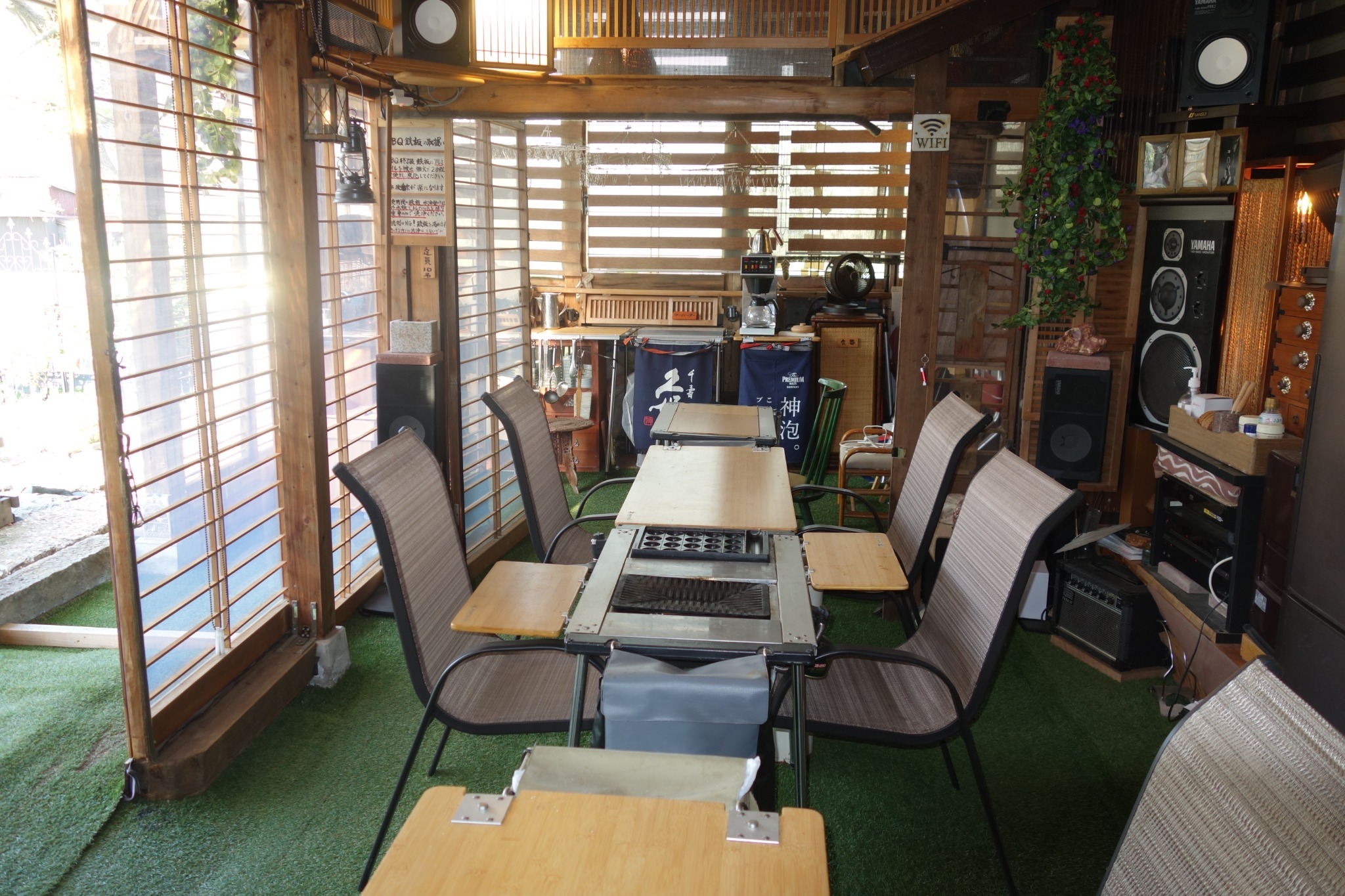 全天候型BBQハウス