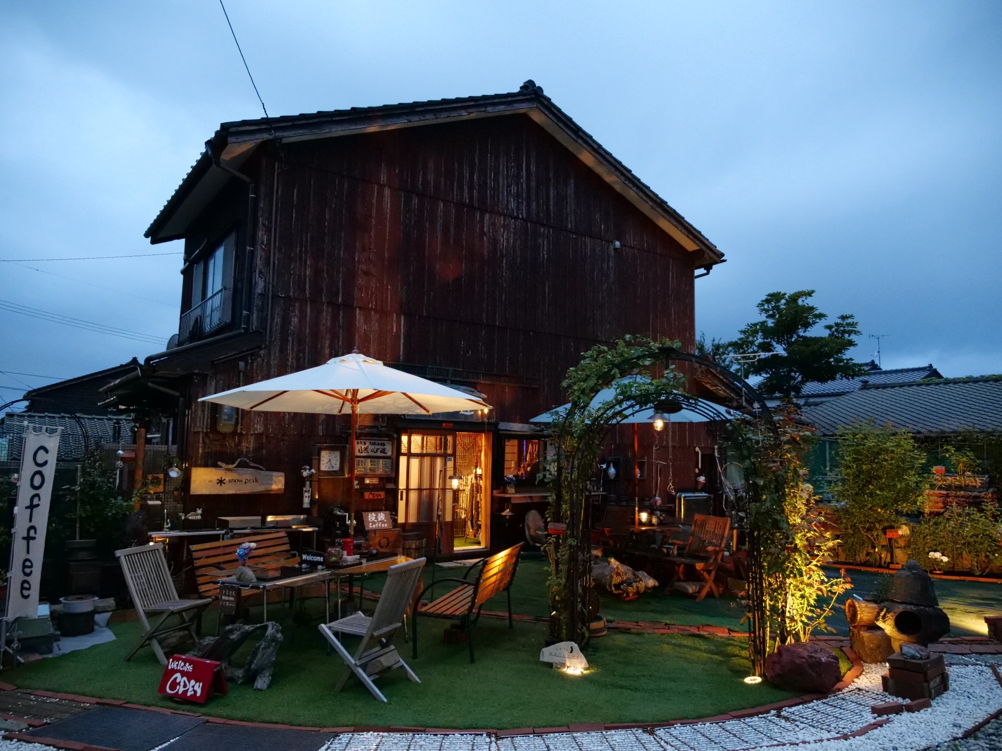 薔薇テラスがみえます