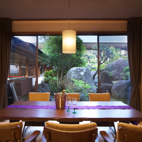 2014 OPEN Guest room with open-air bath "Fuefuki"