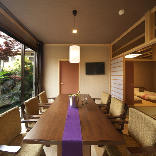 2014 OPEN Guest room with open-air bath "Fuefuki"