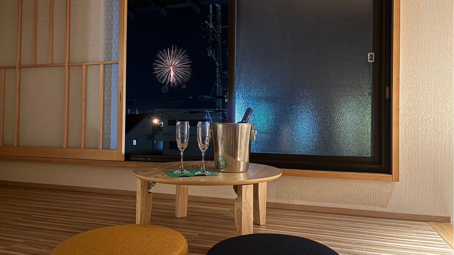 【御坂】恋人・家族とお部屋から花火を眺める夏の思い出