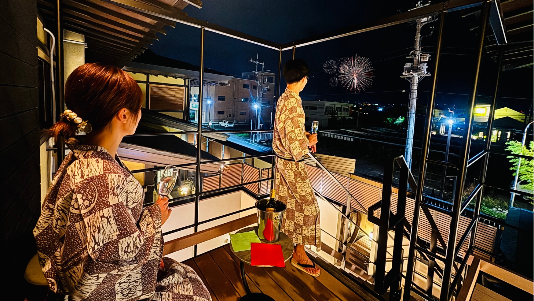 【風林】恋人・家族とお部屋から花火を眺める夏の思い出