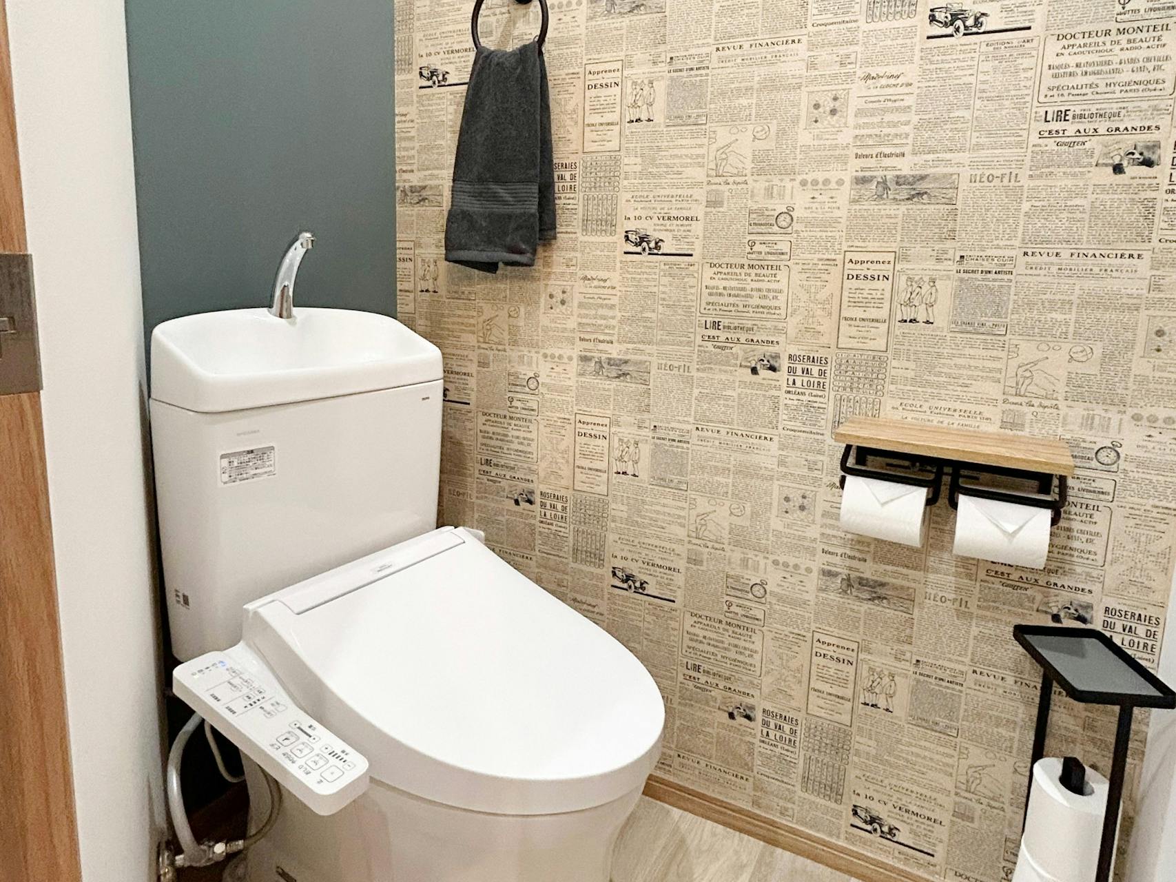 ・【走馬灯A：トイレ】洗浄機能付きトイレです