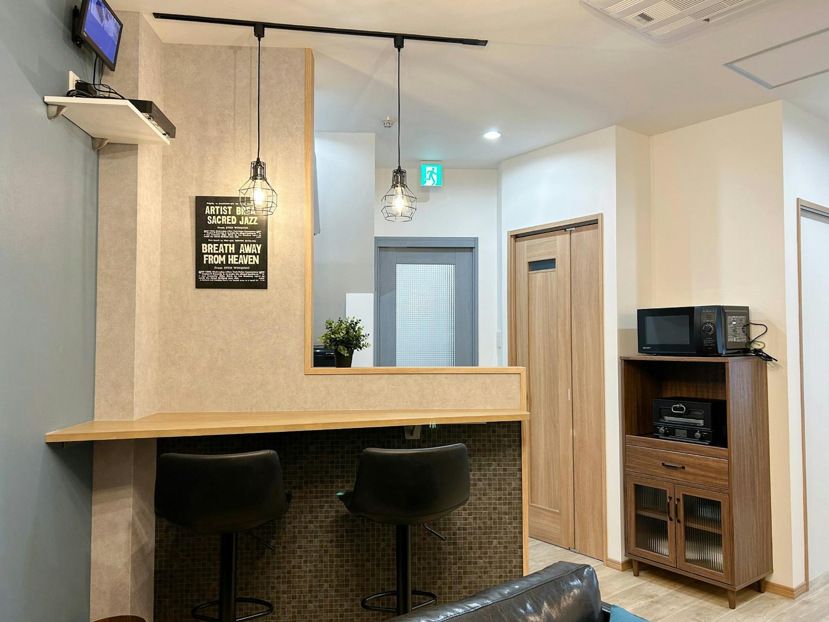 ・【走馬灯A：キッチン】お喋りしながら料理も出来るカウンター