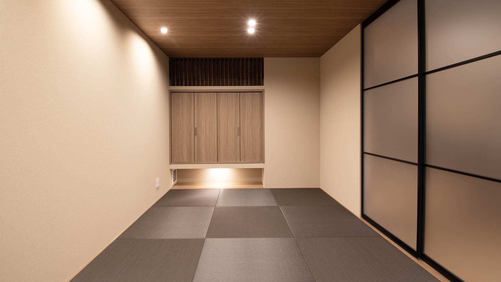 【A01~06,08~10（和室）】琉球畳を敷いたすっきりとした和モダンなお部屋