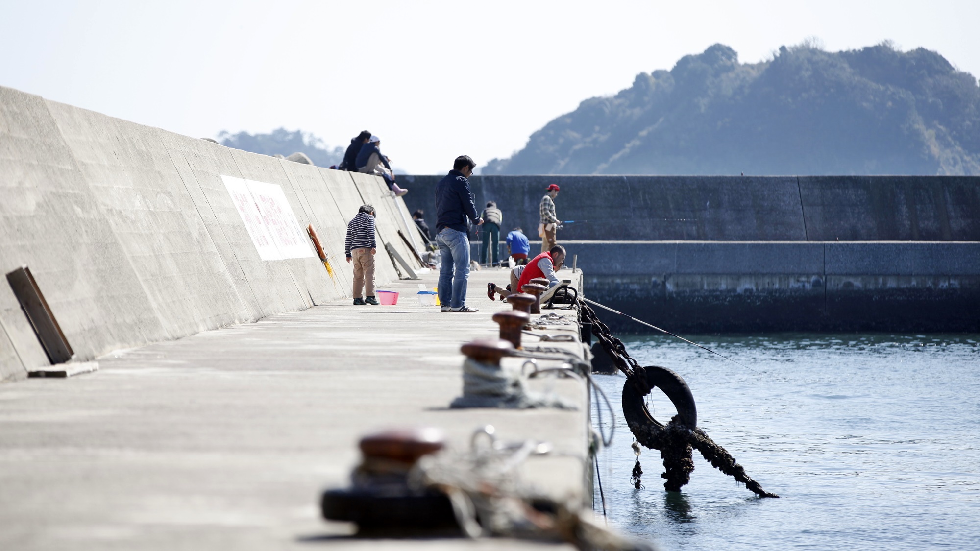 *【島内釣り】釣り好きは日間賀島へ