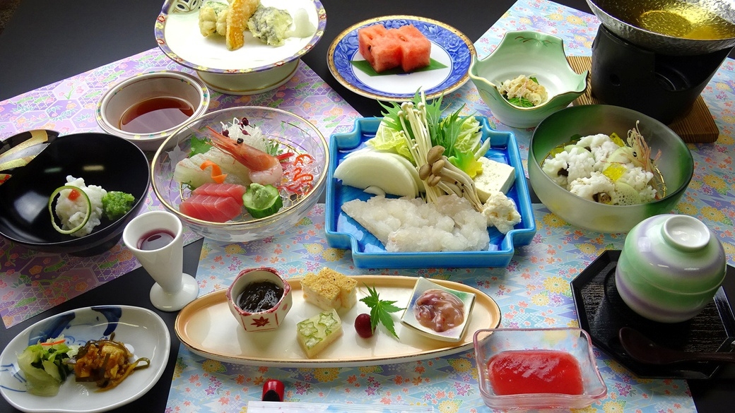 【淡路島べっぴん_はも会席】上品な旨味★鱧尽くしで夏の味覚を満喫！