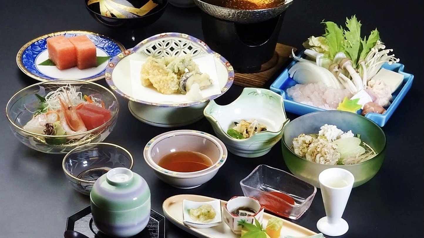 【淡路島べっぴん_はも会席】上品な旨味★鱧尽くしで夏の味覚を満喫！
