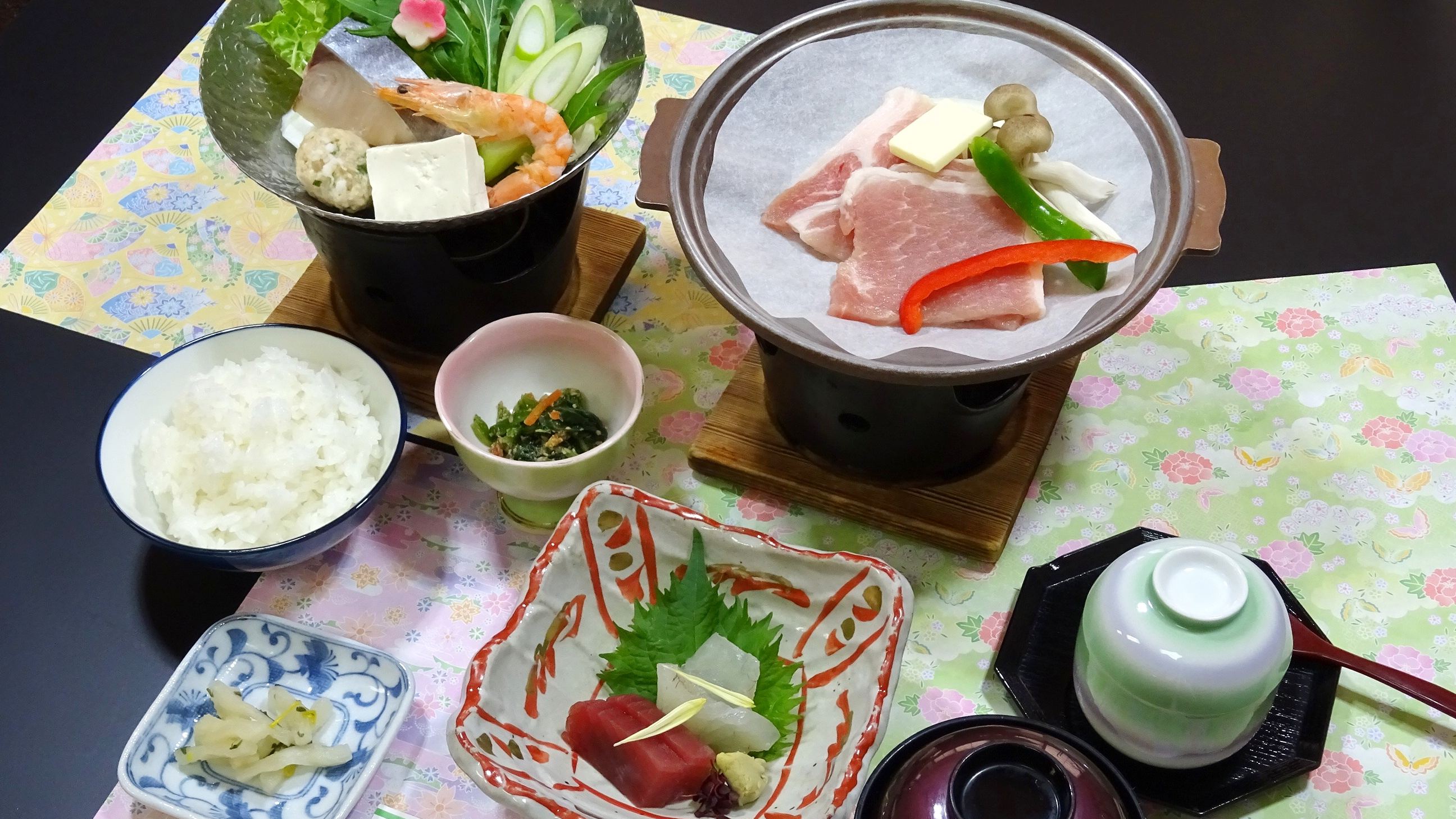 *夕なぎ定食（一例）～ビジネス利用も歓迎です！