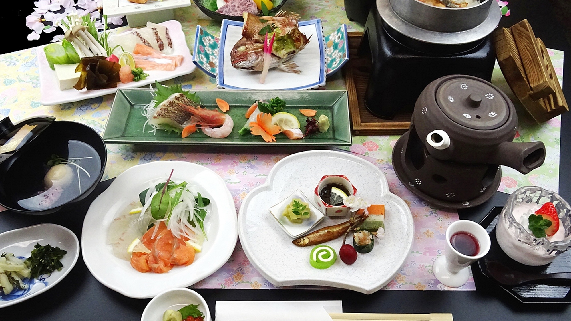 *【さくら会席】淡路島サクラマス&hellip;トロッと脂がのりつつも、上品な味わいが魅力