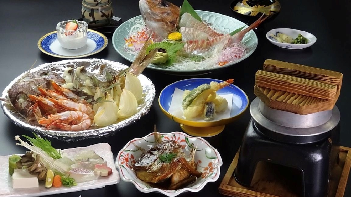 *【春限定】桜鯛会席（一例）