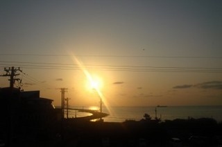 客室からの風景