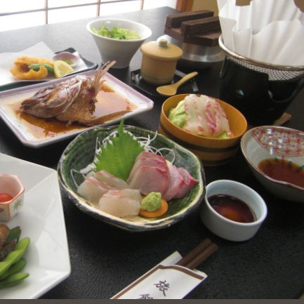 「鯛の鯛、見ーつけた♪」知多半島沖の新鮮な鯛を多彩な料理で堪能できる【当館スタンダードP】