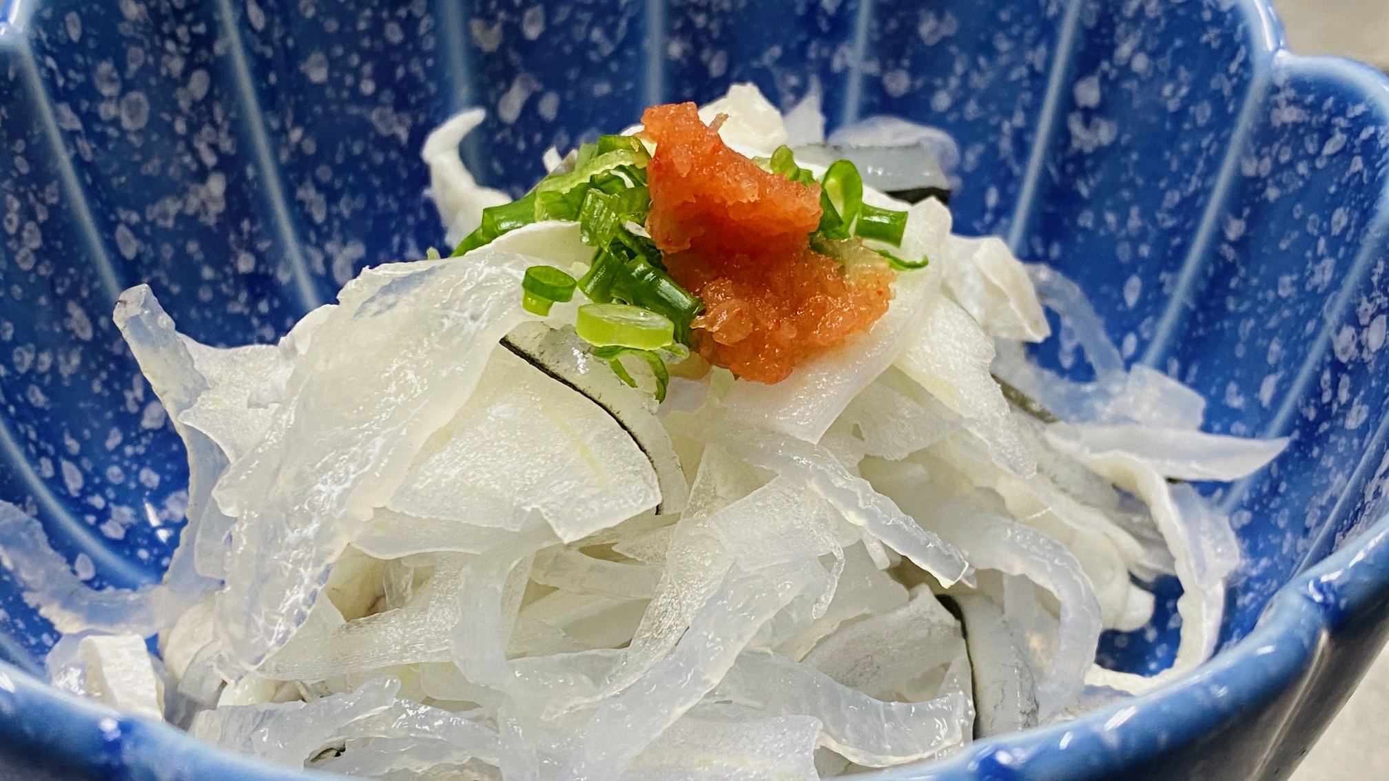 てっぴ（ふぐ皮湯引き）ゼラチン質でコリコリ食感