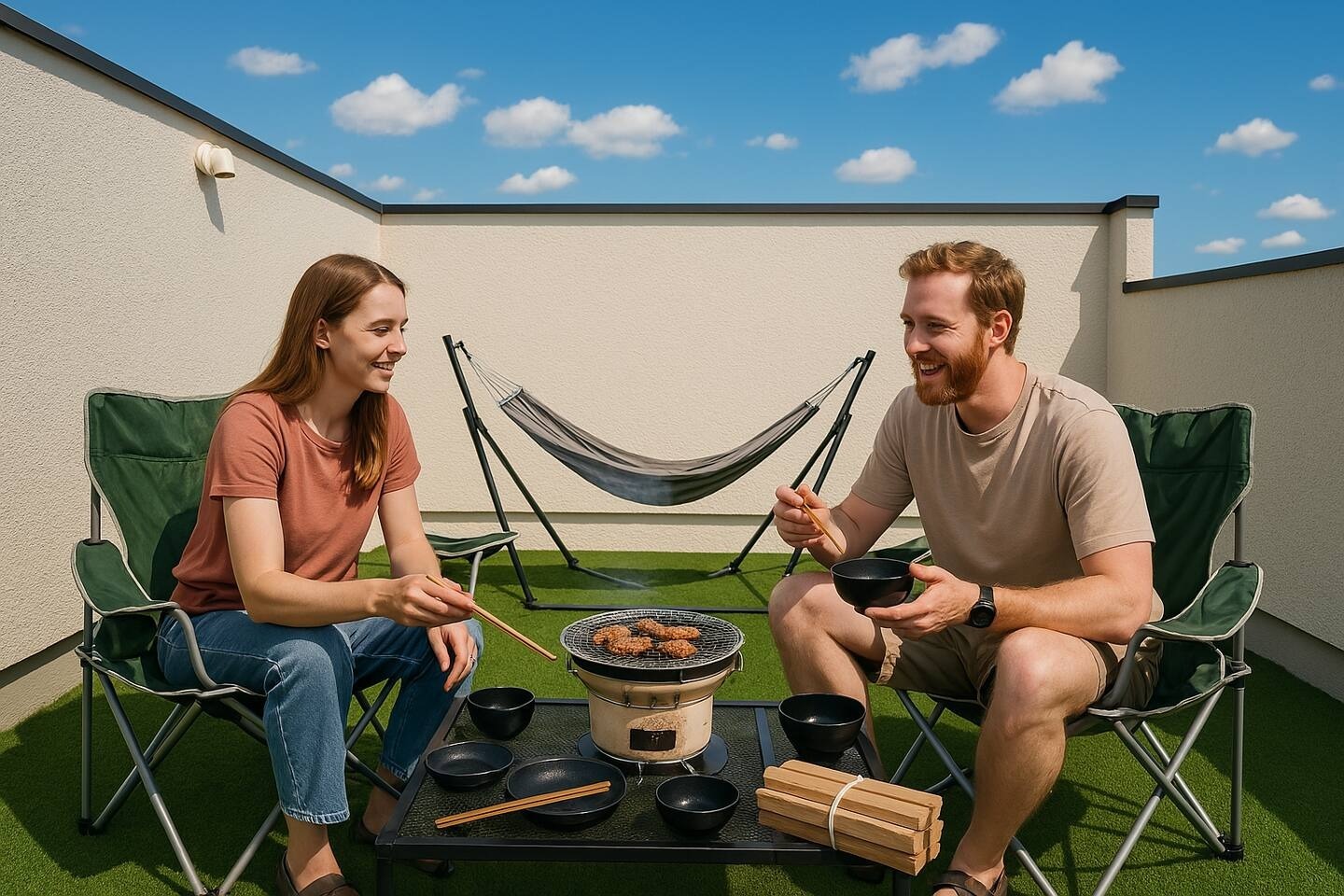 Rooftop BBQ Plan