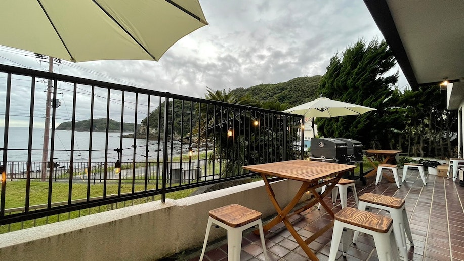 最新アメリカングリルや機材は無料！本格的なバーベキューを楽しめます！