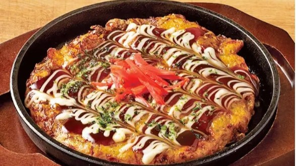 ふわふわ山芋鉄板焼き