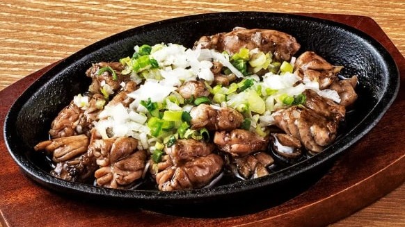 鶏せせりの炭火焼風