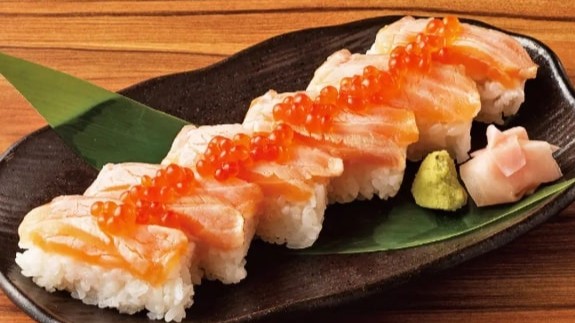 サーモンの押し寿司