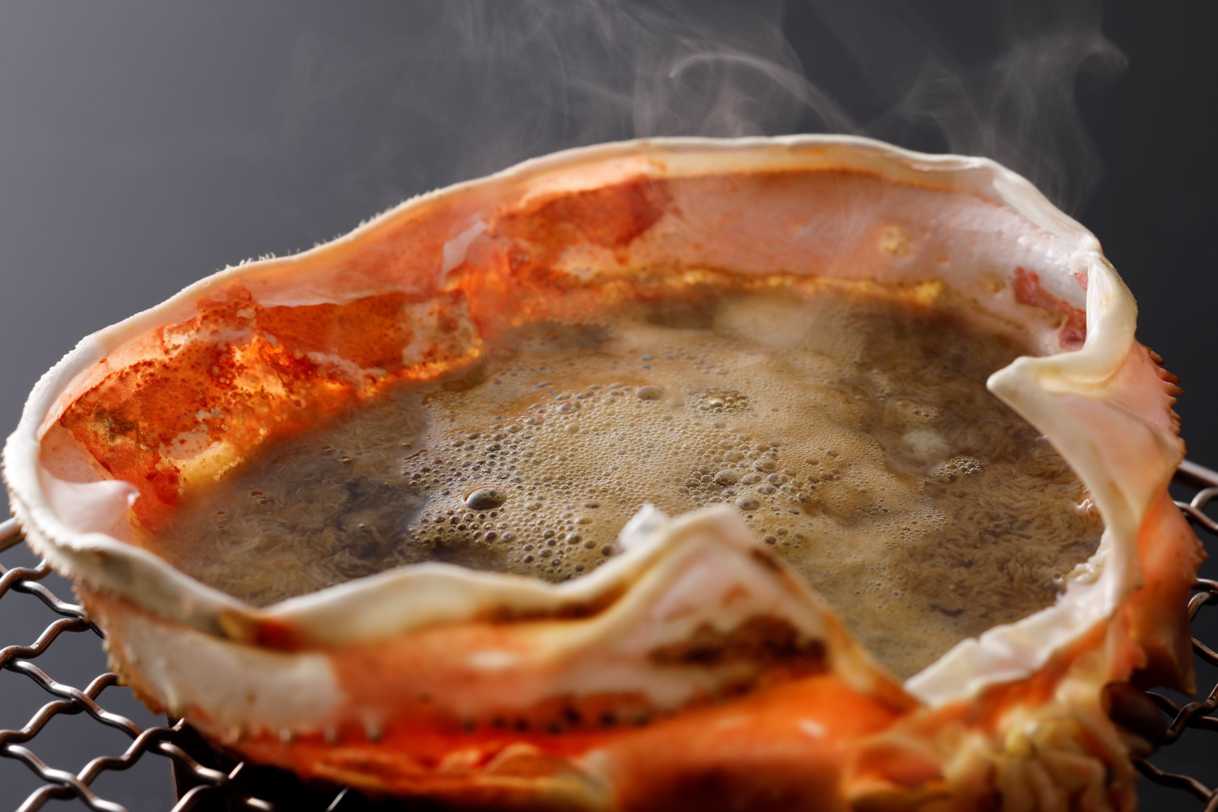 【昼食】【冬旅◆松葉ガニ】★活・いろり風会席コース★《活ガニフルコース＆魚介会席＆アワビ付》　