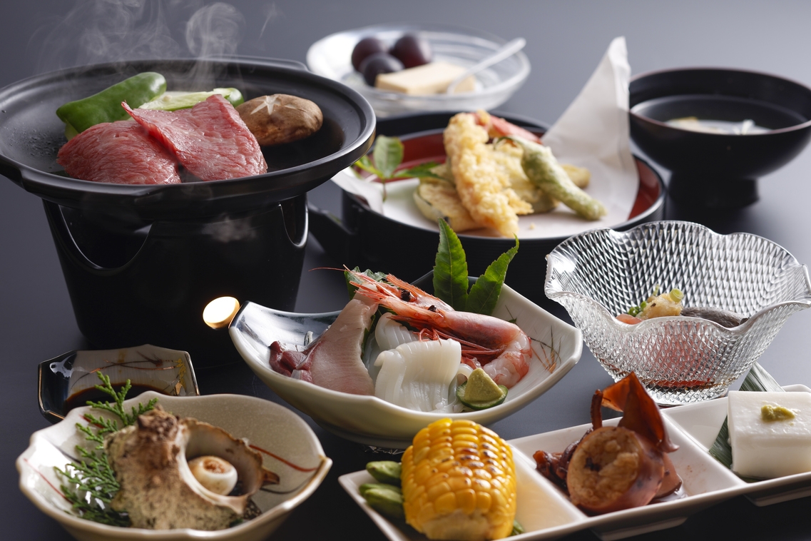 大好評・魚とカニのおまかせご馳走プラン♪